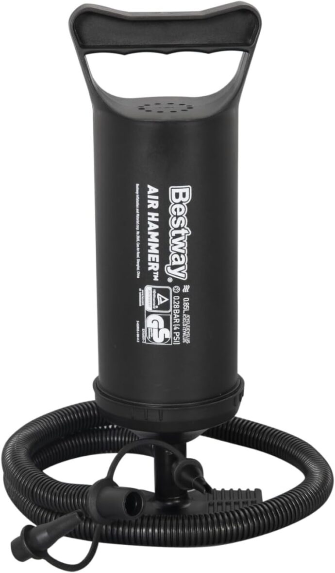بيست واي مجموعة قارب قابل للنفخ من كوندور 3000، طوف مطاطي 2.20 متر ×   1.41 متر مضخة 1 قدم – Image 12