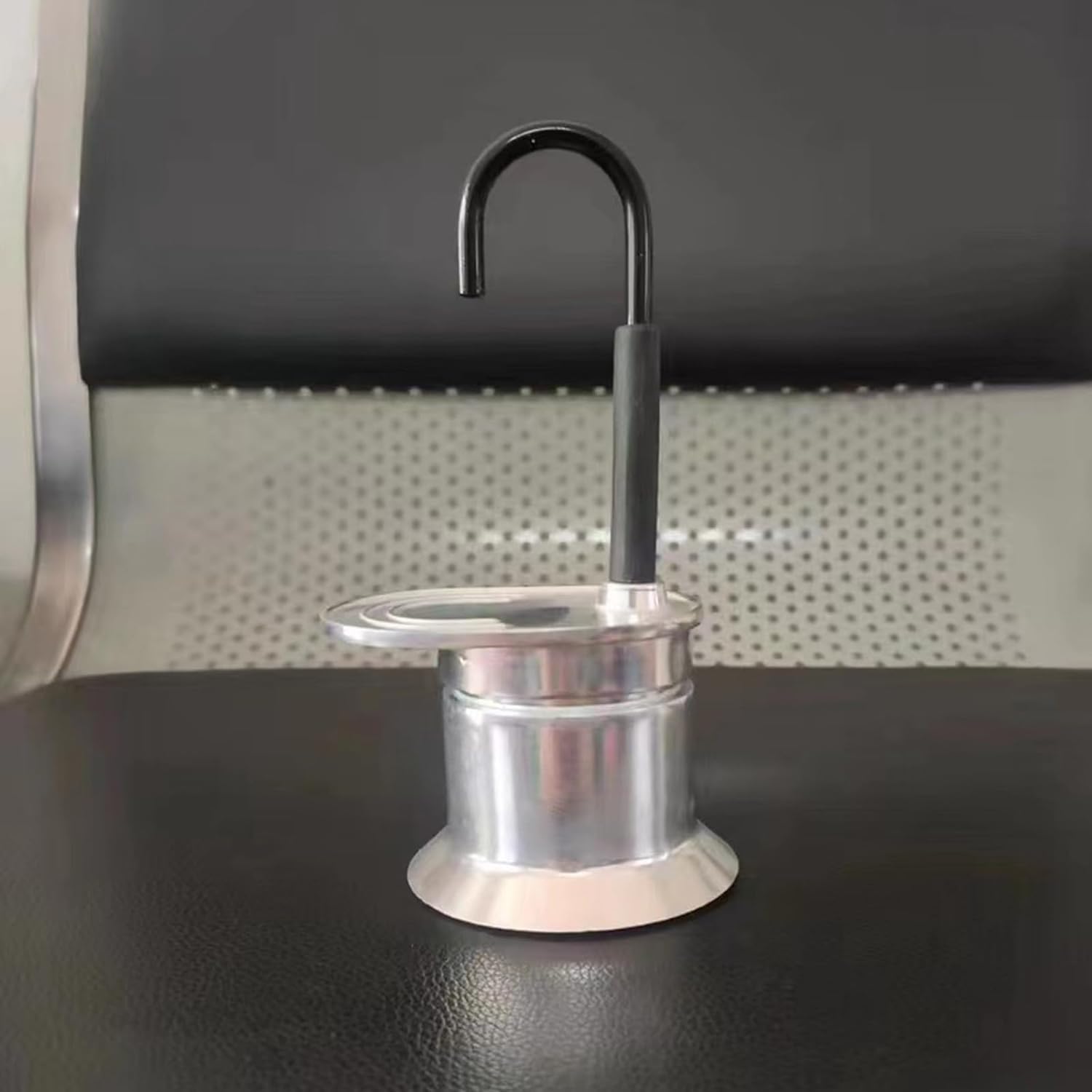 Cafetière Italienne Moka à Tube en Alliage d’Aluminium 50ml – ماكينة صنع قهوة الموكا الإيطالية بأنبوب من سبائك الألومنيوم – Image 7