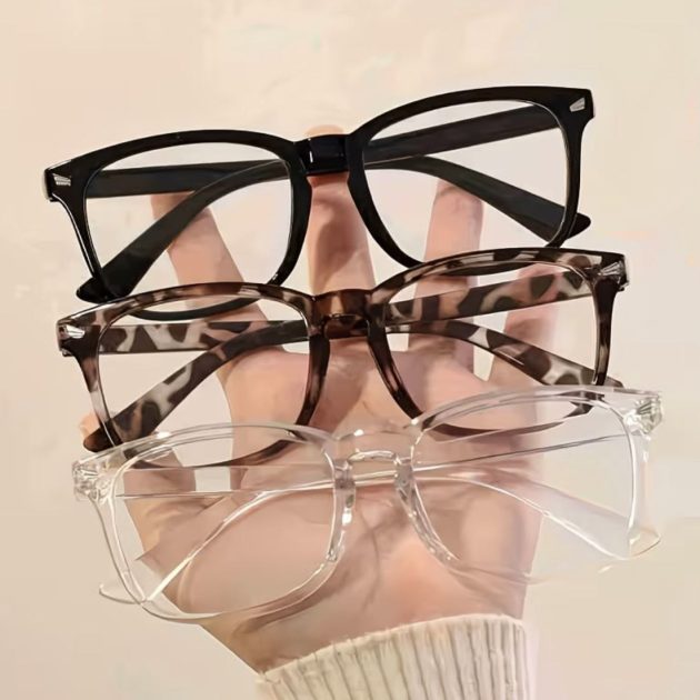 Lunettes Gaoye anti-lumière bleue, lunettes carrées tendance style geek