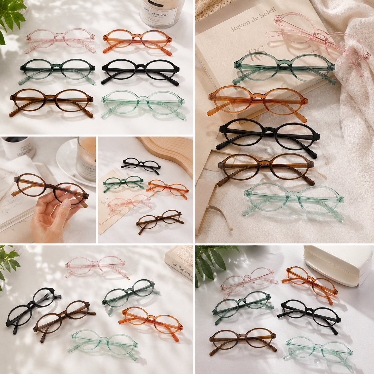 Lunettes De Vue Pour Femmes Cadre Ovale - الصورة 6
