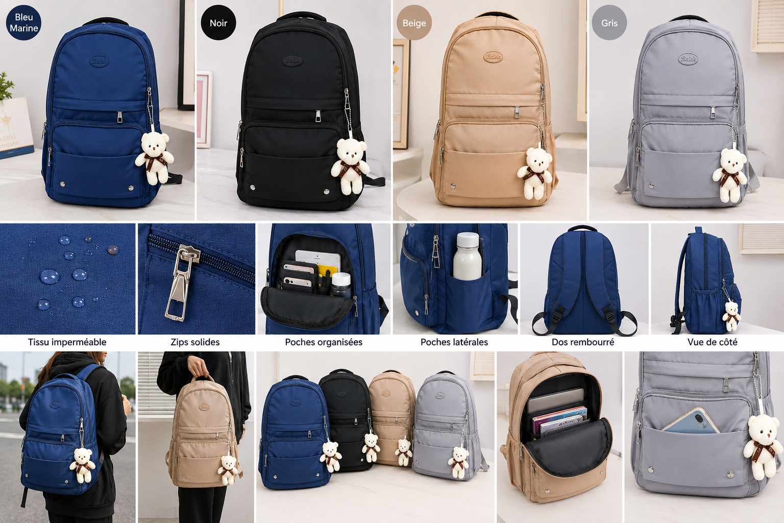 Sac à dos multifonction 🎒 - الصورة 2
