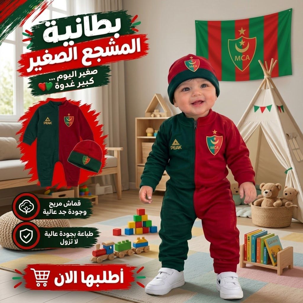 مشجع الصغير MCA مولودية الجزائر - الصورة 4